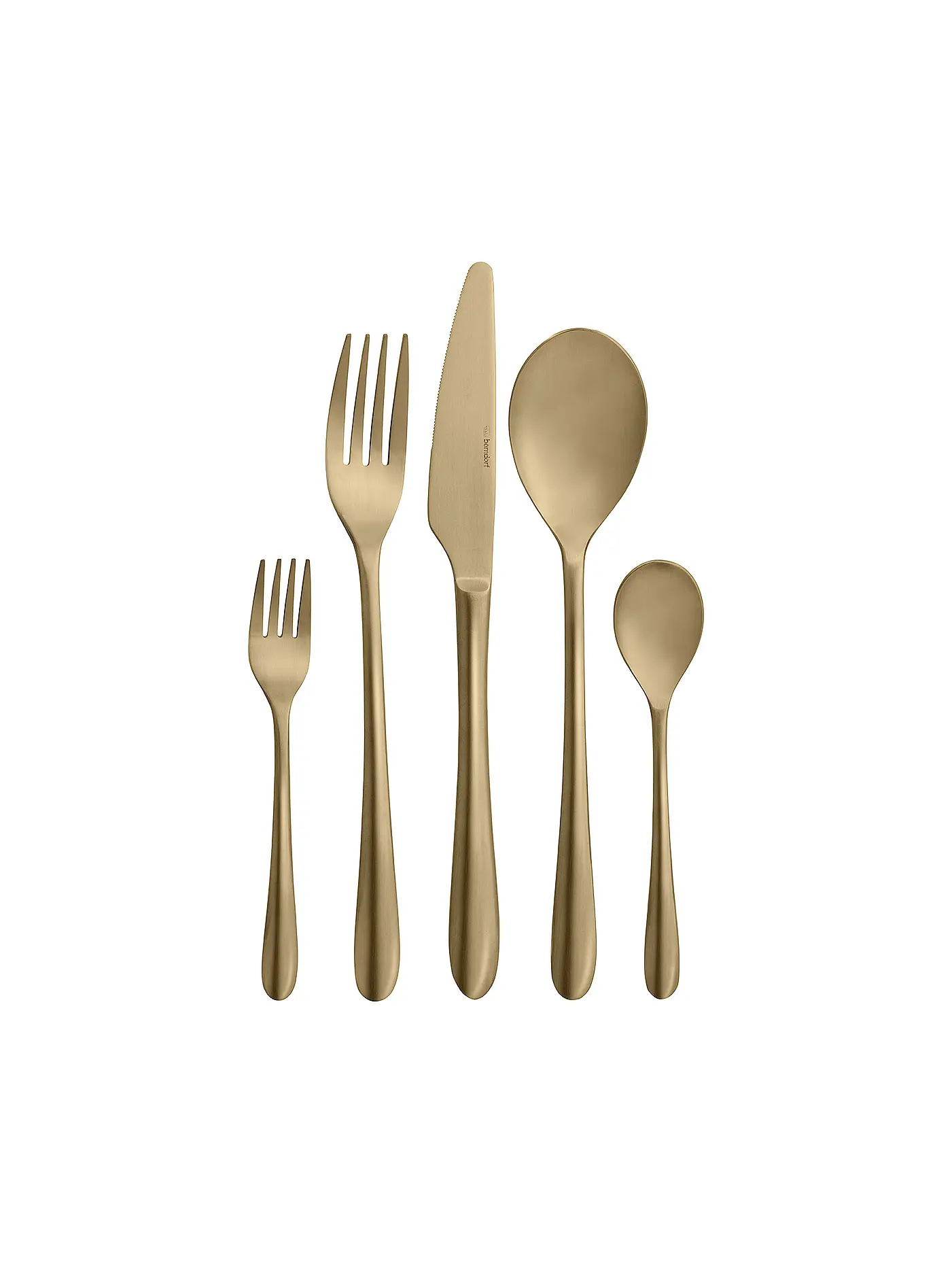 BERNDORF | Tafelbesteck 20tlg ONTARIO PVD Gold | kupfer